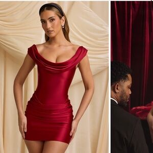 Red oh Polly dress